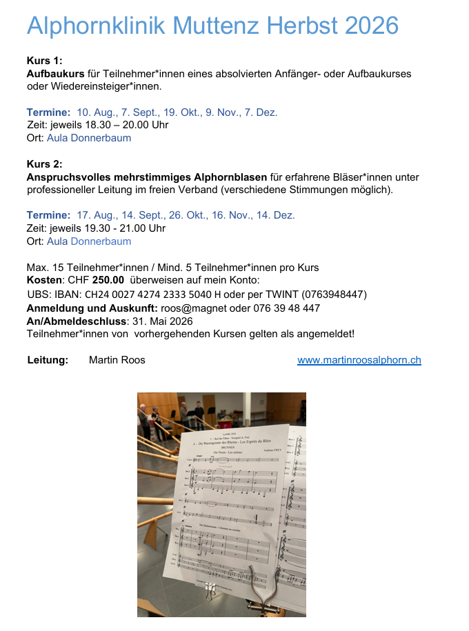 Alphornklinik Muttenz