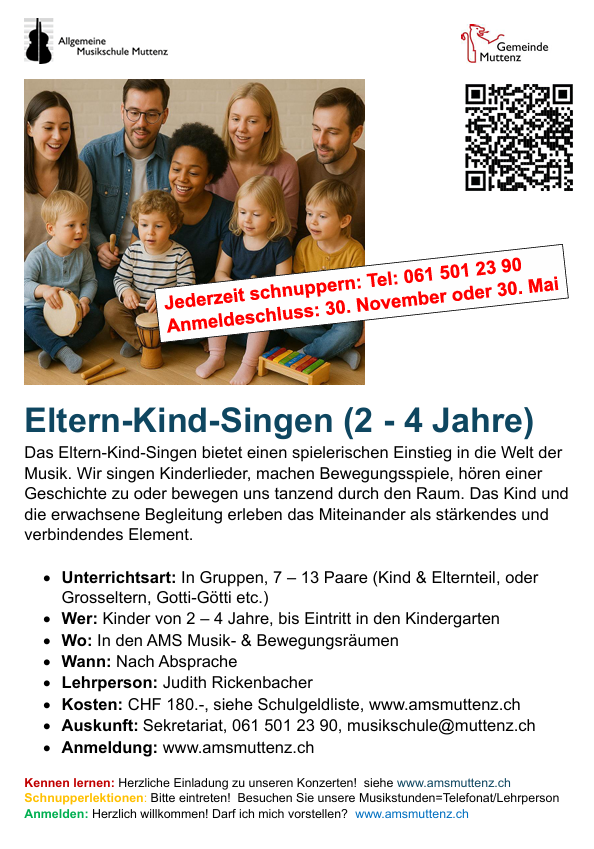 Eltern-Kind-Singen
