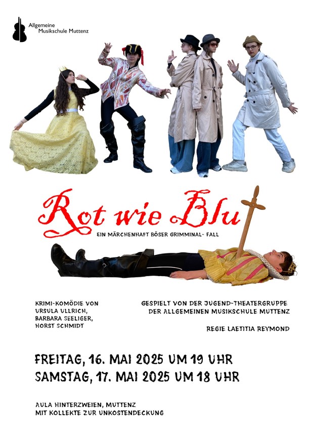 Flyer Rot wie Blut